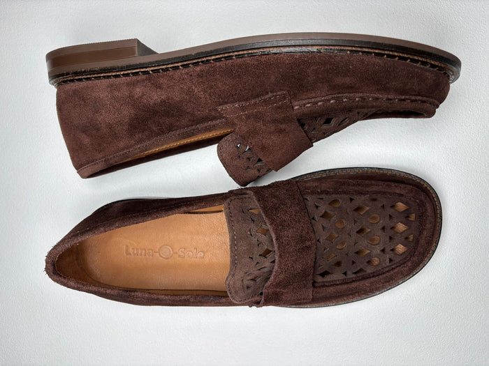 Luna Sole Jess - Brown Suede