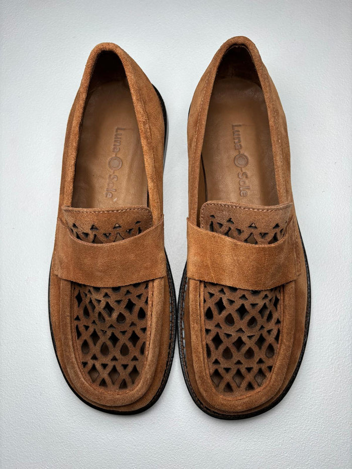 Luna Sole Jess - Tobacco Suede