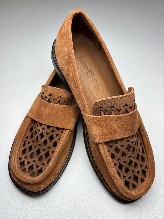 Luna Sole Jess - Tobacco Suede