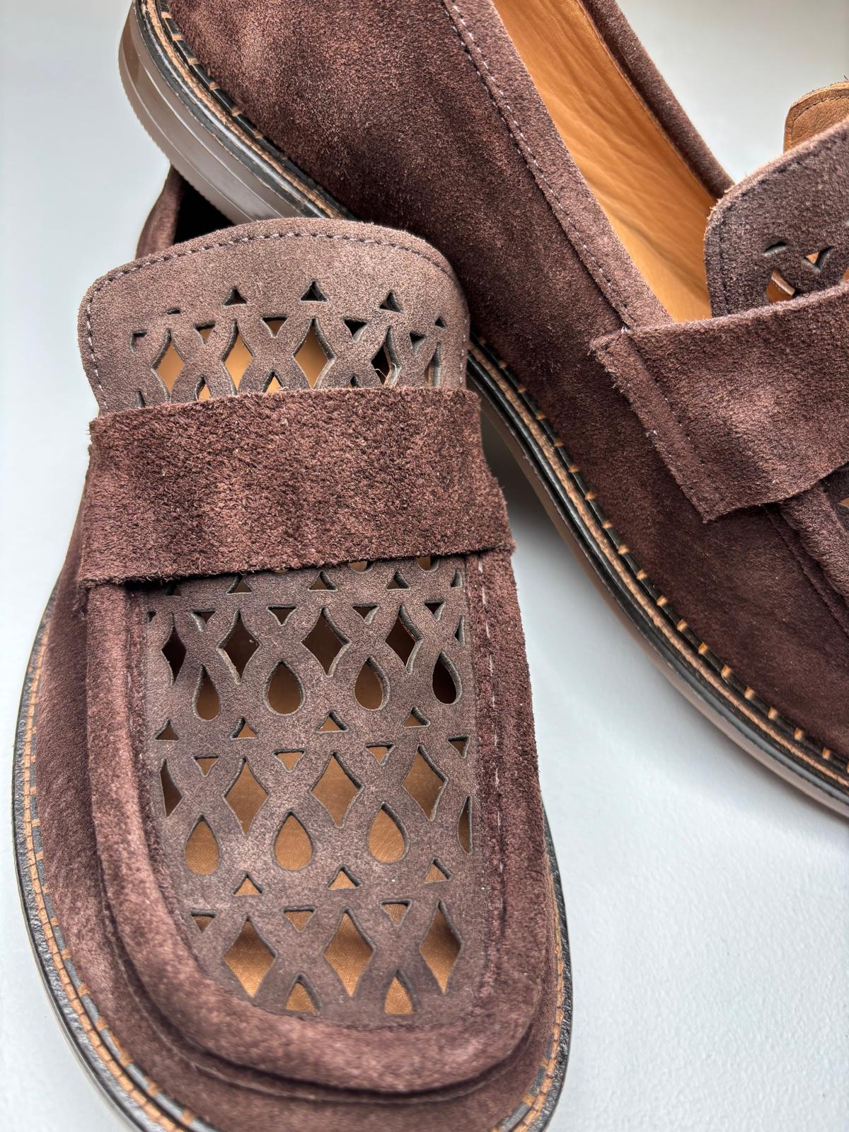 Luna Sole Jess - Brown Suede