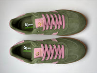 Goodsole 2001 Parallel - Sage/Pink Suede
