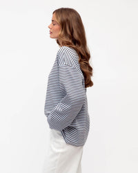 Maddie Long Sleeve Tee – Blue