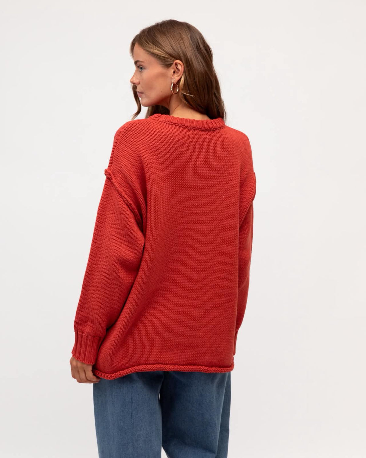 Antonia Jumper - Brick Red