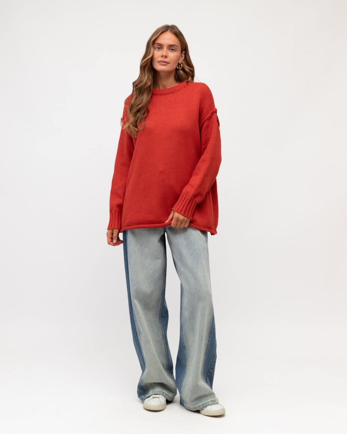Antonia Jumper - Brick Red