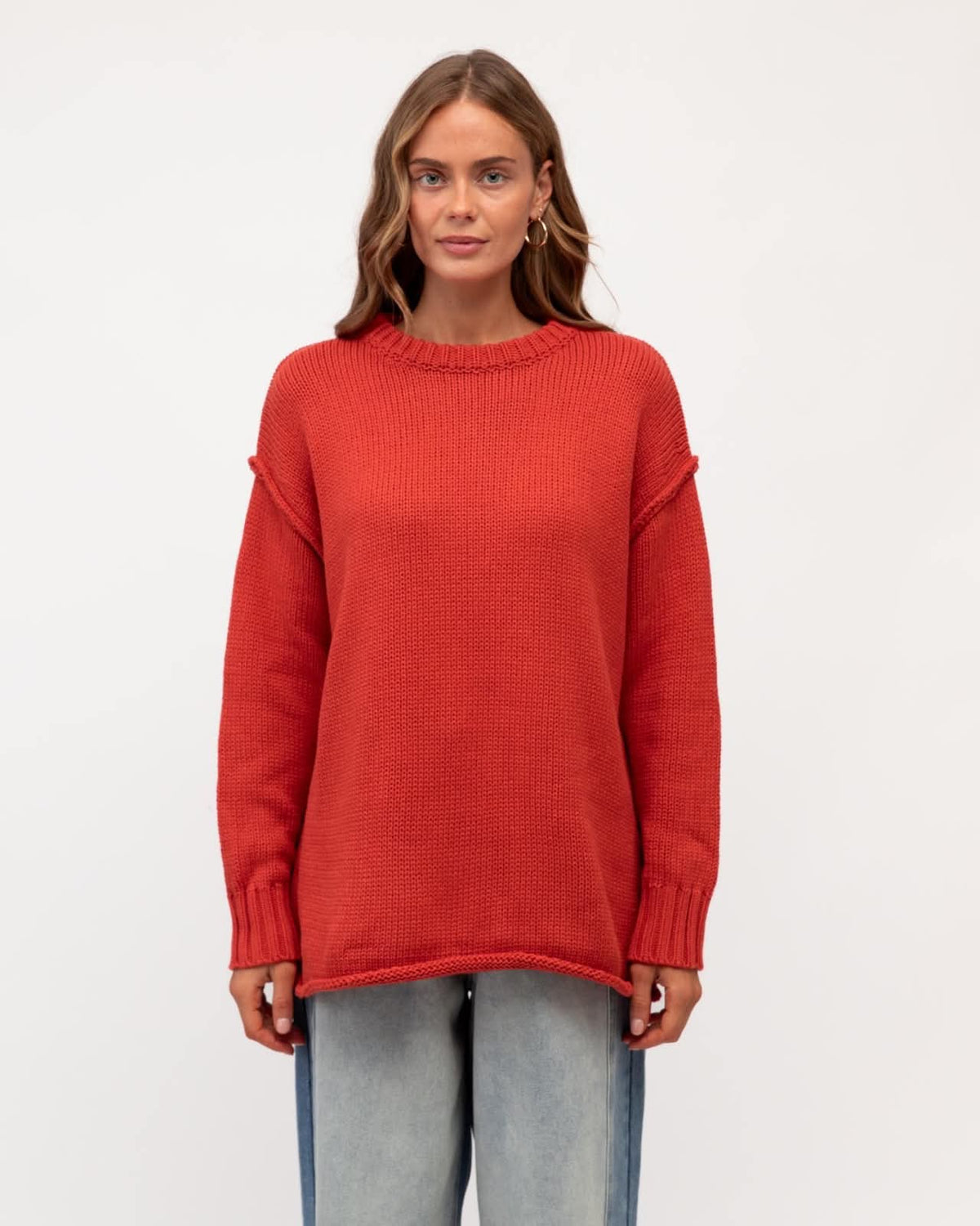 Antonia Jumper - Brick Red