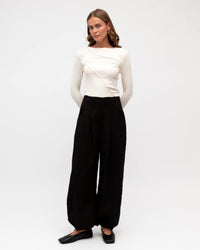 Sita Long Sleeve Top - Ivory