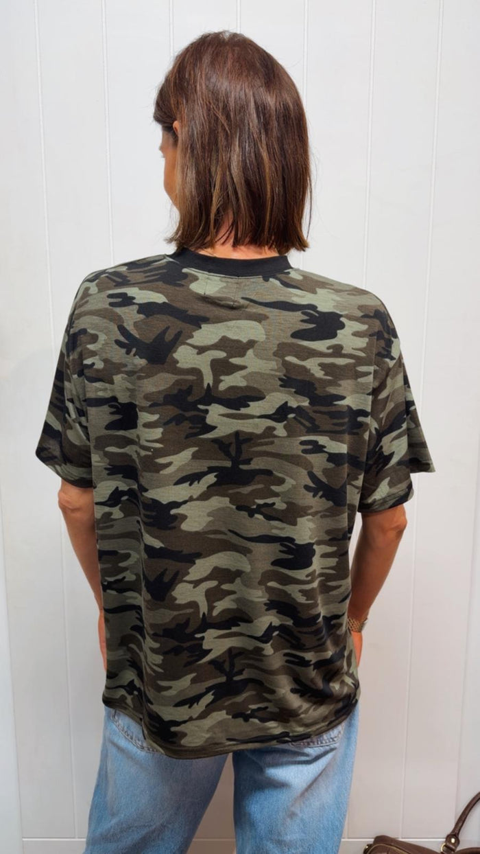 Frankie Camo Tee
