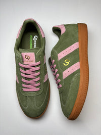 Goodsole 2001 Parallel - Sage/Pink Suede