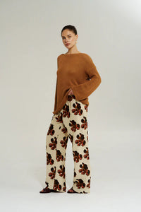 Wide Leg Pant - Butter Fleur