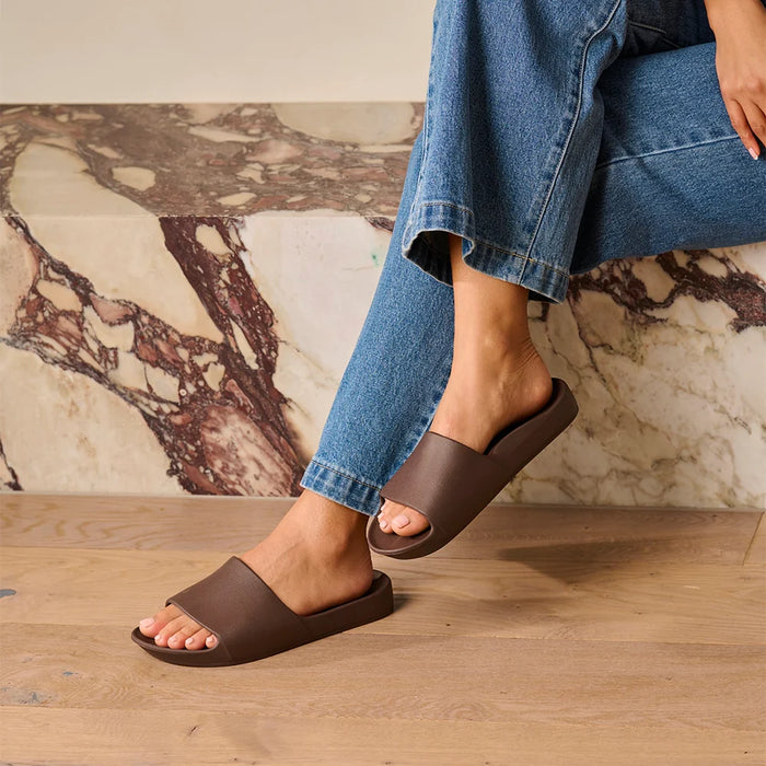 Arch Support Slides - Classic Brown