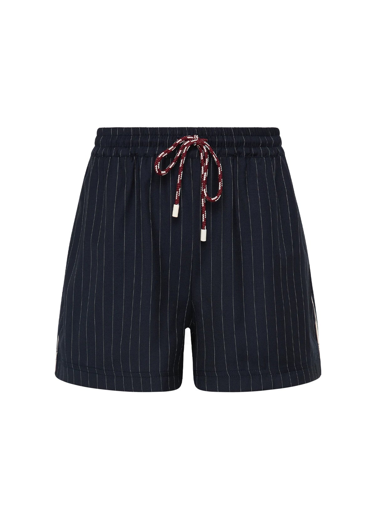 Wool Iggy Short - Pinstripe