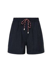 Wool Iggy Short - Pinstripe