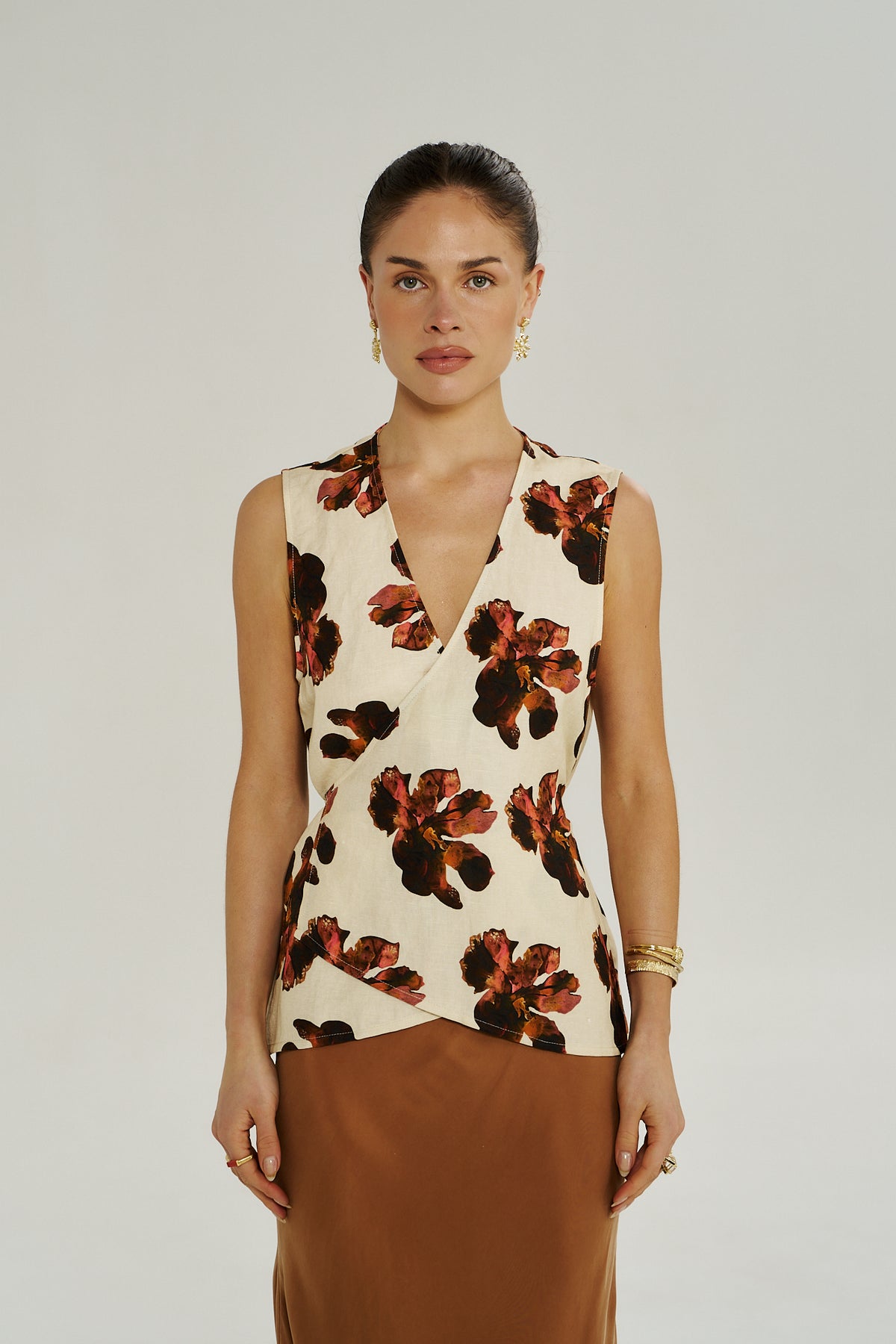 Wrap Vest - Butter Fleur