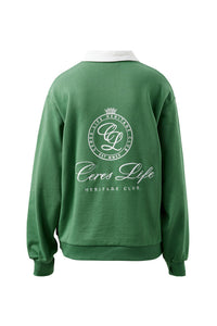 Wren Rugby Sweat -  Pistachio White Club Logo