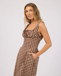 Wynn Maxi Dress - Brown. All About Eve