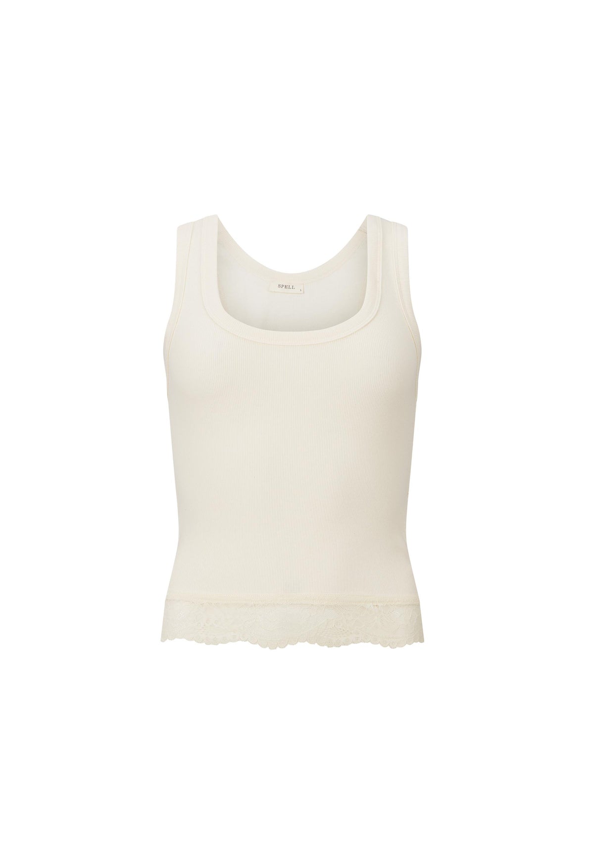 Zoe Singlet Top - Vintage Cream