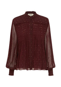 Abloom Blouse - Wine - Sare StoreMOS The LabelBlouse