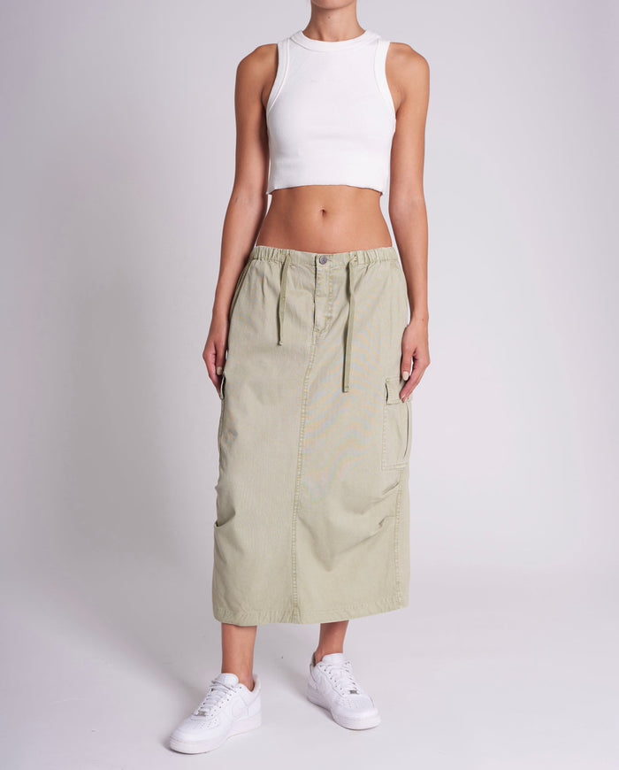 Abrand Utility Skirt Sage - Sare StoreAbrand JeansSkirt