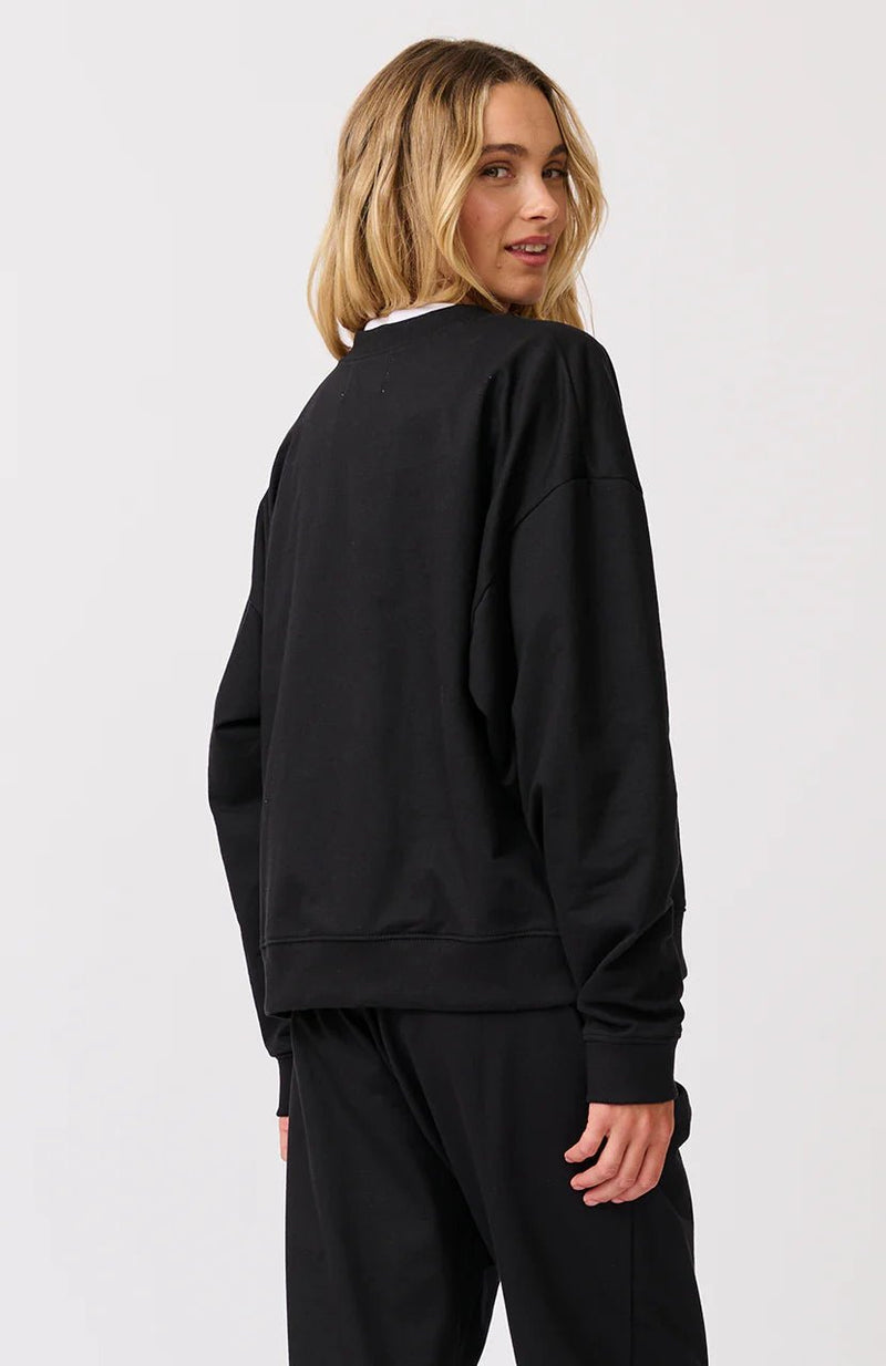Ada Slim Sweater – Black - Sare StoreCartel & WillowSweater