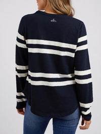 Allegra Long Sleeve Tee - Navy - Sare StoreElmTee