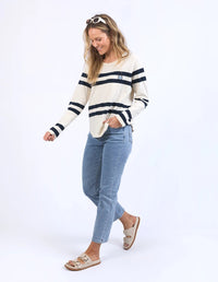 Allegra Long Sleeve Tee - Vintage White - Sare StoreElmTee
