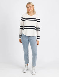 Allegra Long Sleeve Tee - Vintage White - Sare StoreElmTee