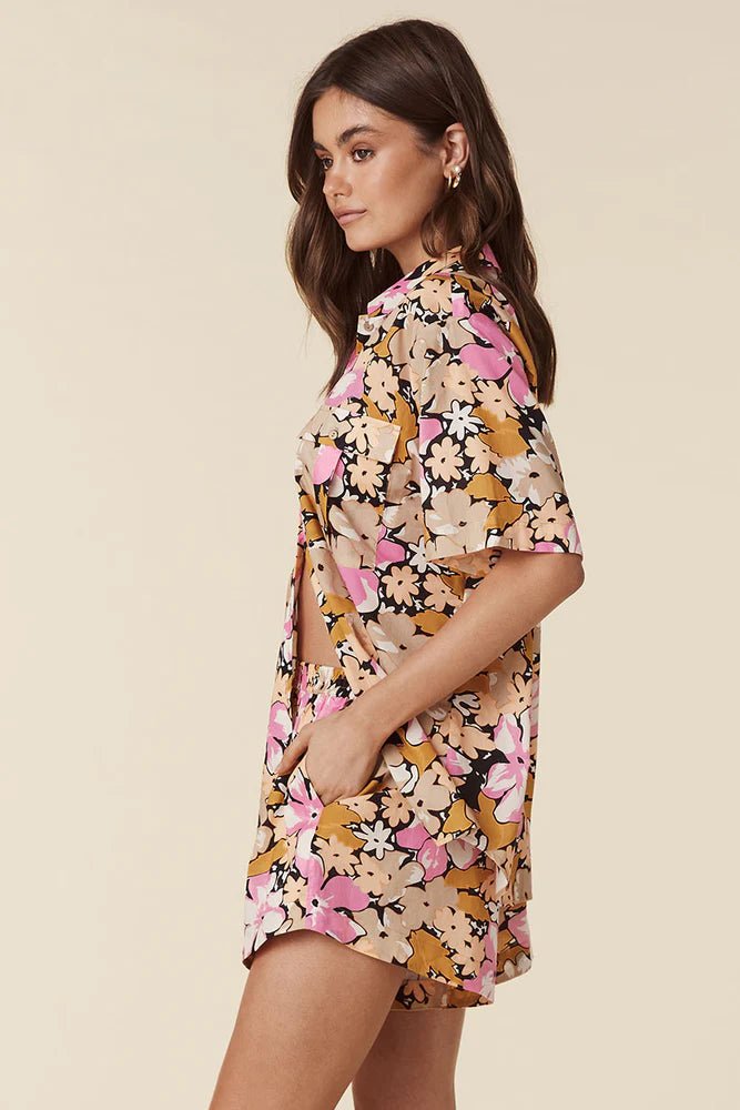 Aloha Shirt - Caramel - Sare StoreSPELLTops
