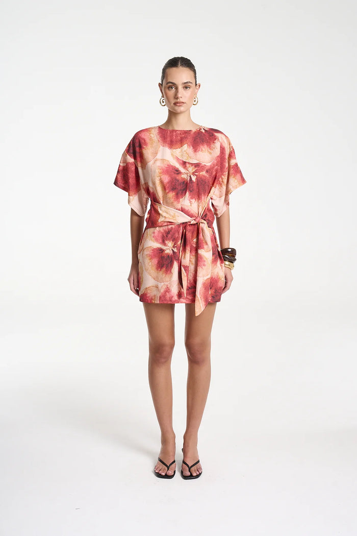 Tie Front Dress - Aloha