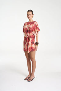 Tie Front Dress - Aloha
