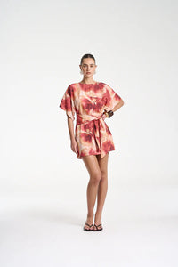 Tie Front Dress - Aloha