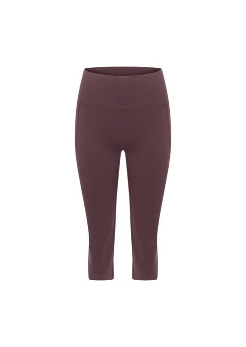 Amy No Ride Phone Pocket 3/4 Leggings - Amethyst Shadow - Sare StoreLorna Janeactivewear