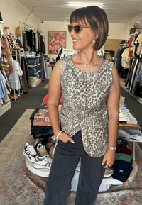 Animal Print Vest - Sare StoreLittle LiesVest