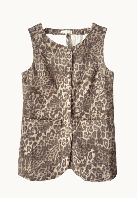Animal Print Vest - Sare StoreLittle LiesVest