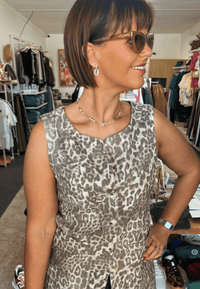 Animal Print Vest - Sare StoreLittle LiesVest