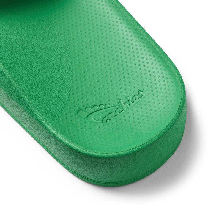 Arch Support Slides - Kelly Green - Sare StoreArchiesShoes
