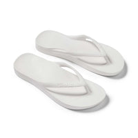 Arch Support Thongs - White - Sare StoreArchiesthongs