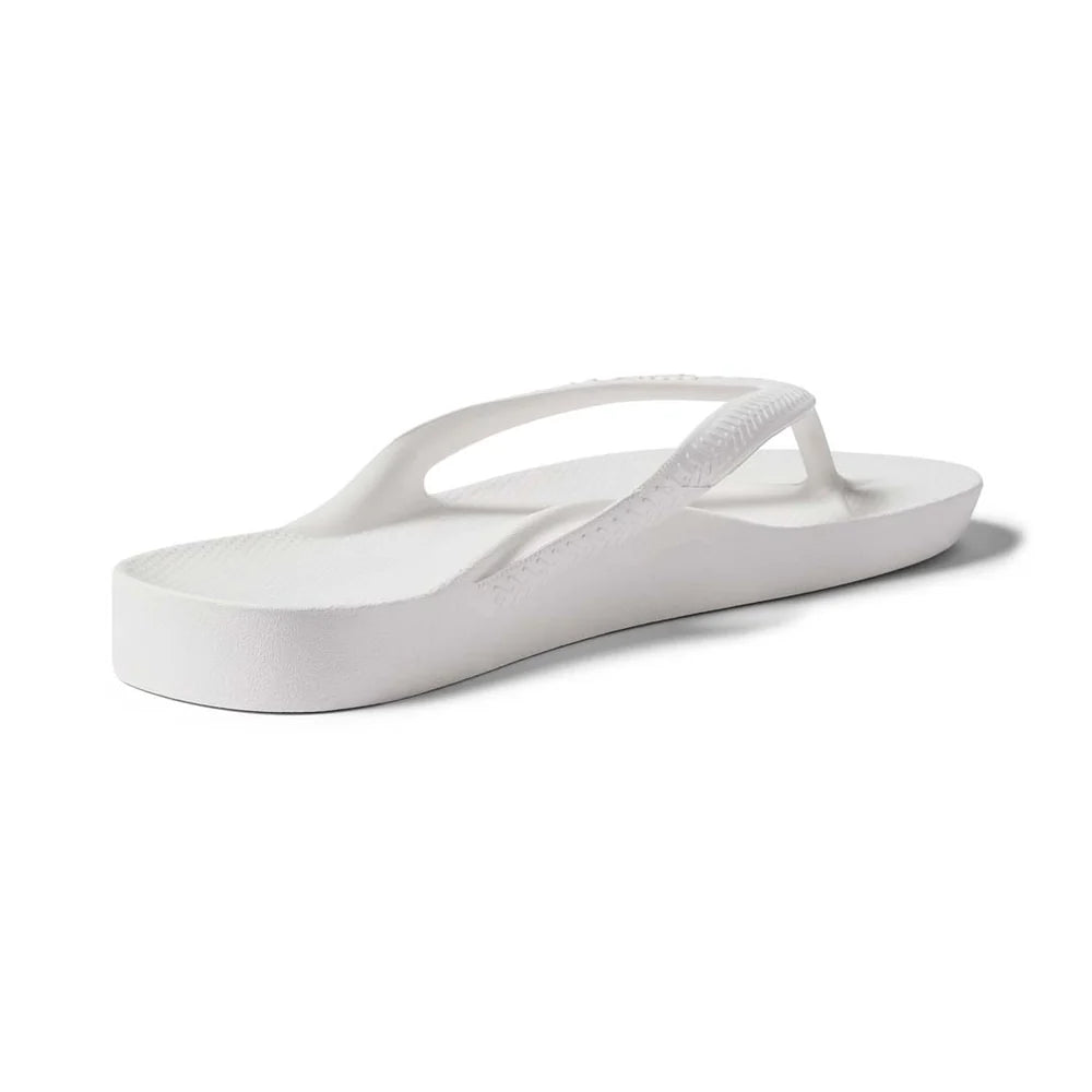 Arch Support Thongs - White - Sare StoreArchiesthongs