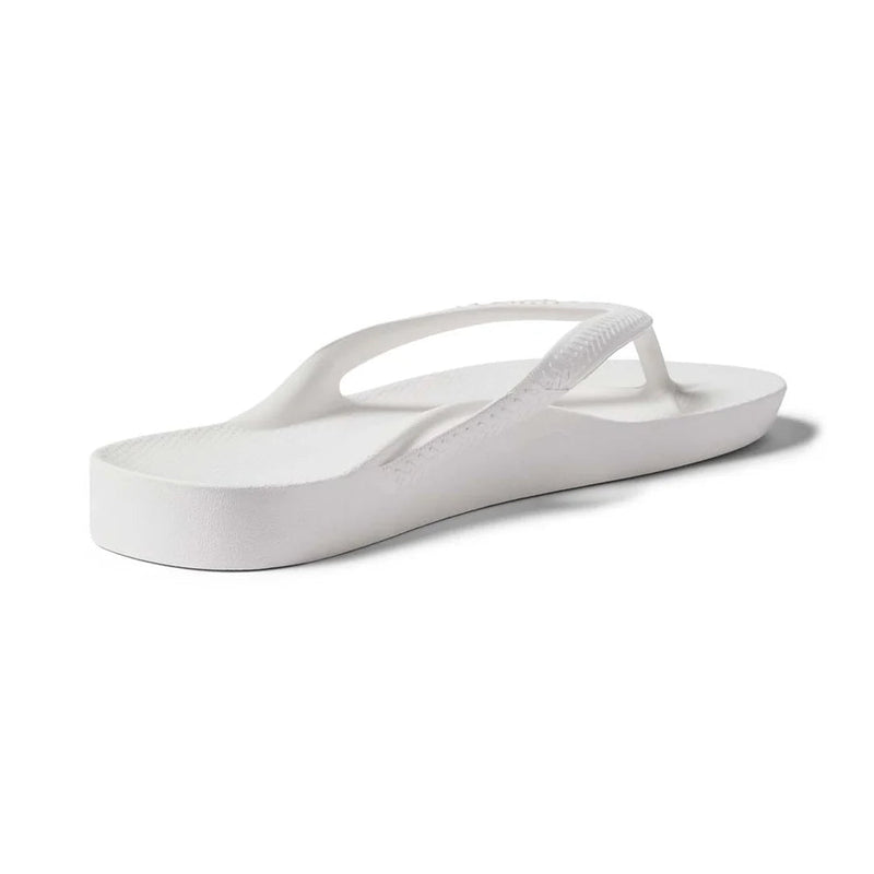 Arch Support Thongs - White - Sare StoreArchiesthongs