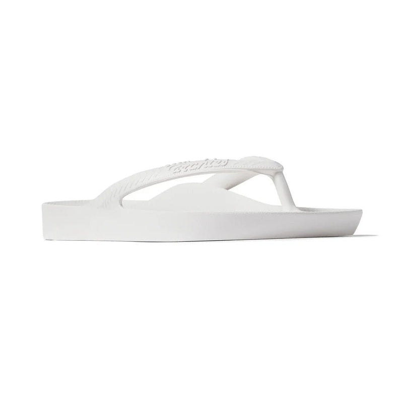Arch Support Thongs - White - Sare StoreArchiesthongs