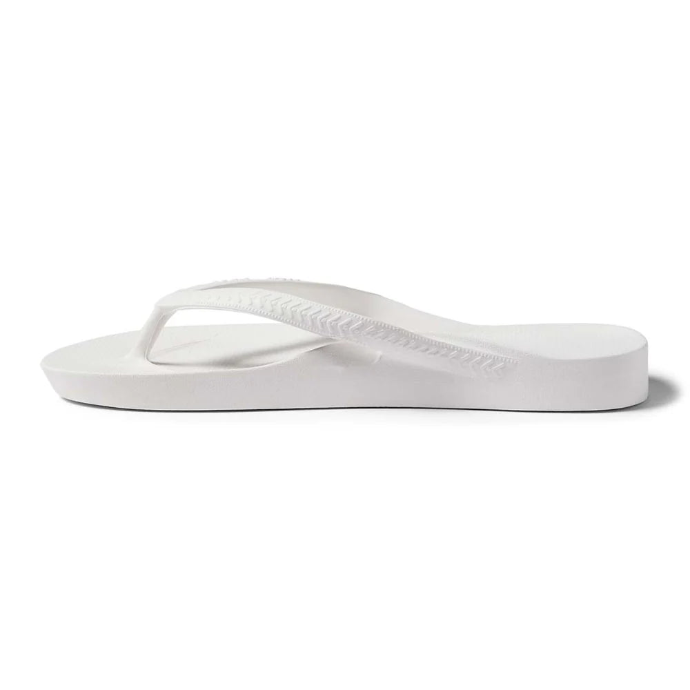 Arch Support Thongs - White - Sare StoreArchiesthongs