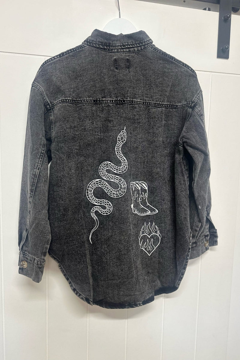 Arizona Black Denim Shirt - Sare StoreBy FrankieShirt