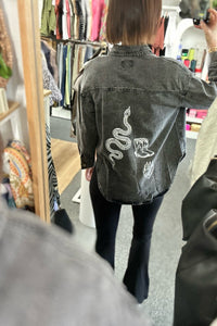 Arizona Black Denim Shirt - Sare StoreBy FrankieShirt