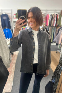 Arizona Black Denim Shirt - Sare StoreBy FrankieShirt