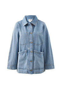 Ava Chore Shacket - Vintage Blue - Sare StoreCeres LifeJacket