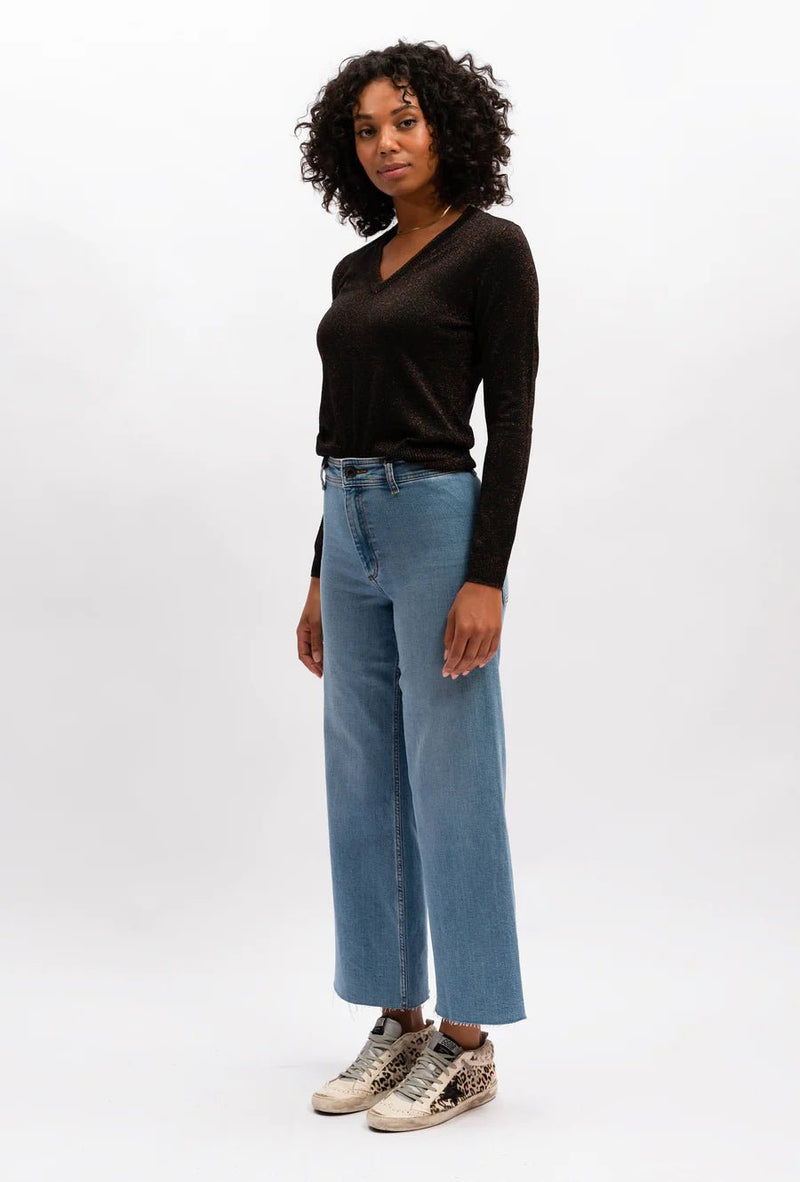 Ava Lurex Knit - Gold Black - Sare StoreWe are the othersKnit