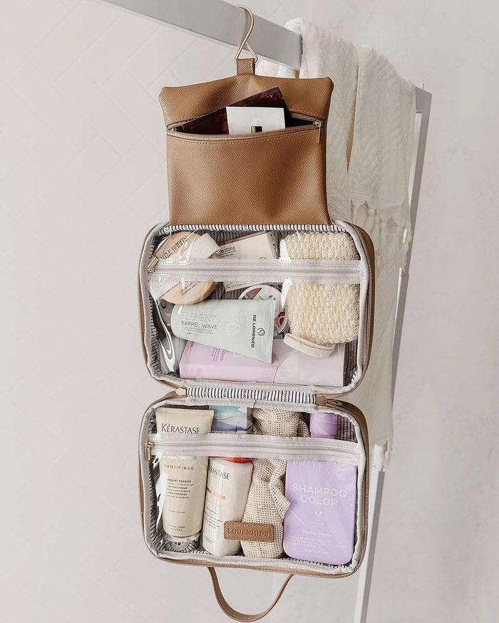 Baby Emma Brianna Cosmetic Bag Set - Camel - Sare StoreLouenhidecosmetic bag