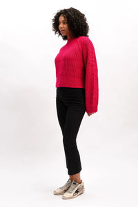 Bella Chunky Knit - Fuschia - Sare StoreWe are the othersKnit