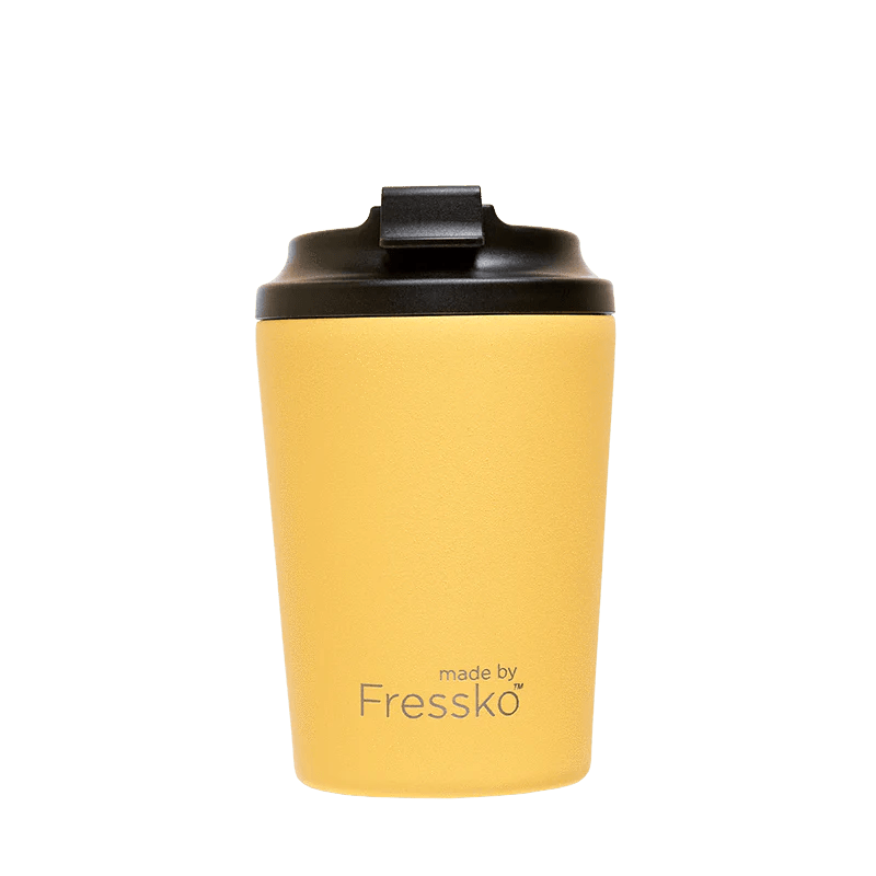 Bino 8oz Reusable Coffee cup- Canary - Sare StoreMade by FresskoReusable Coffee Cup