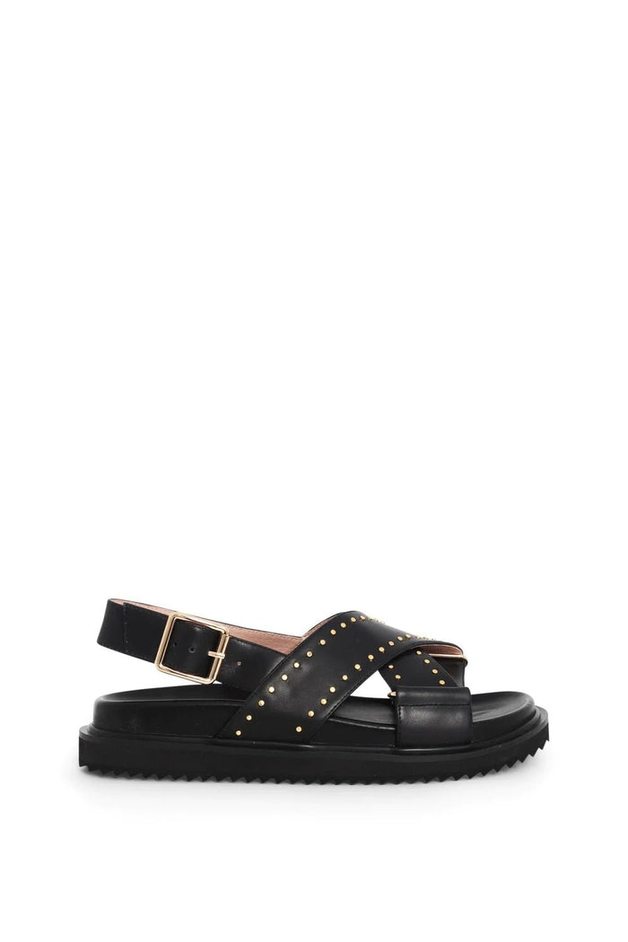 Black Loddie Sandal - Sare StoreNude FootwearSandals