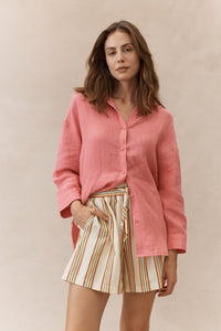Boyfriend Shirt - Raspberry - Sare StoreLittle LiesShirt